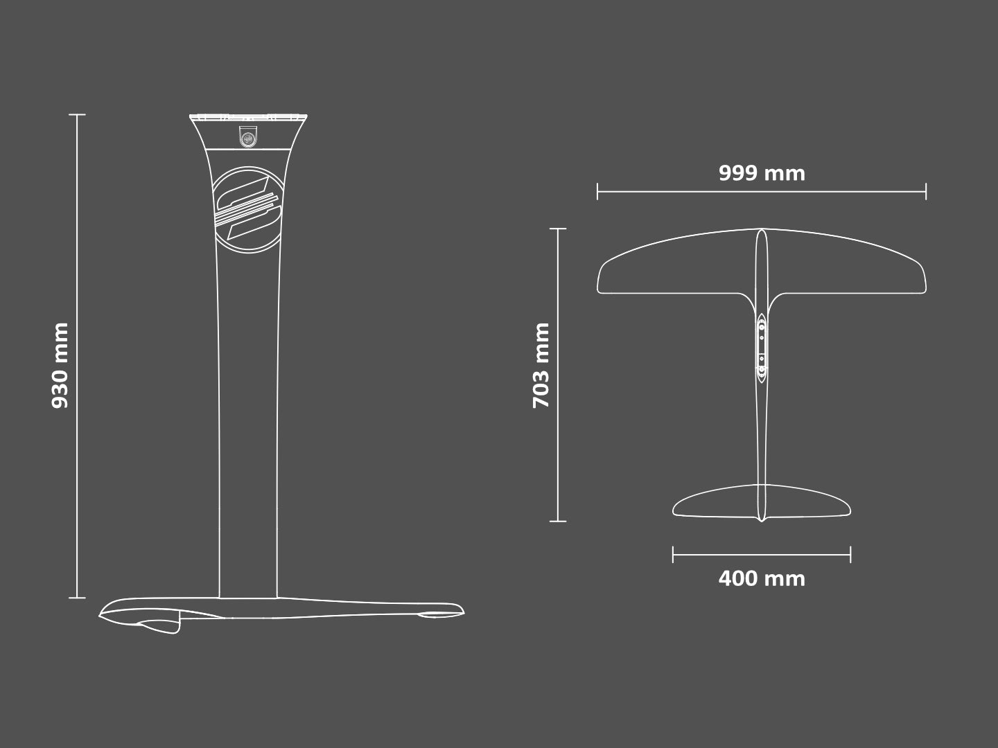 Sabfoil Medusa 999-395/93 | Hydrofoil Set